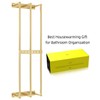 Bathroom Towel Storage, Bethom Wall Towel Rack for Rolled Towels,