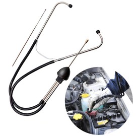 Mechanic Sound Scope, Engine Stethoscope, Engine Maintenance Supplies, Abnormal Noise, Abnormal Detection, Diagnosis, Machine Repair, Maintenance, Stethoscope Type, Detecting Fault Locations, Corrosion Resistant, Rust Resistant, Mechanic Tool (Black)