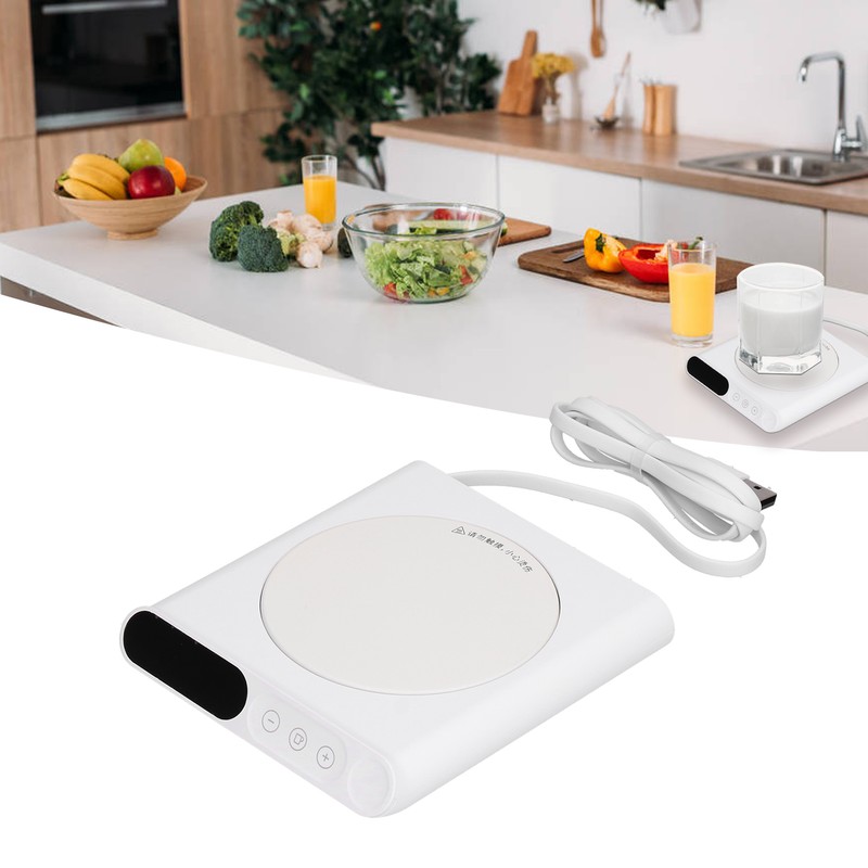 Beverage Warmer Mini USB Home Office Heating Coaster Electric Tray