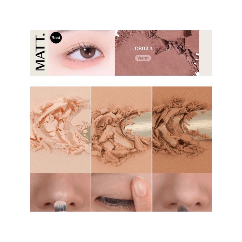 THE SAEM Saemmul Single Shadow 2g, Color:BR01 (Matt)