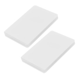 Operitacx 1set Laminate Lamination Supplies Paper Laminator Clear Plastic 400pcs