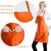 TSD Story 12 Pack Plain Color Bib Aprons Bulk with