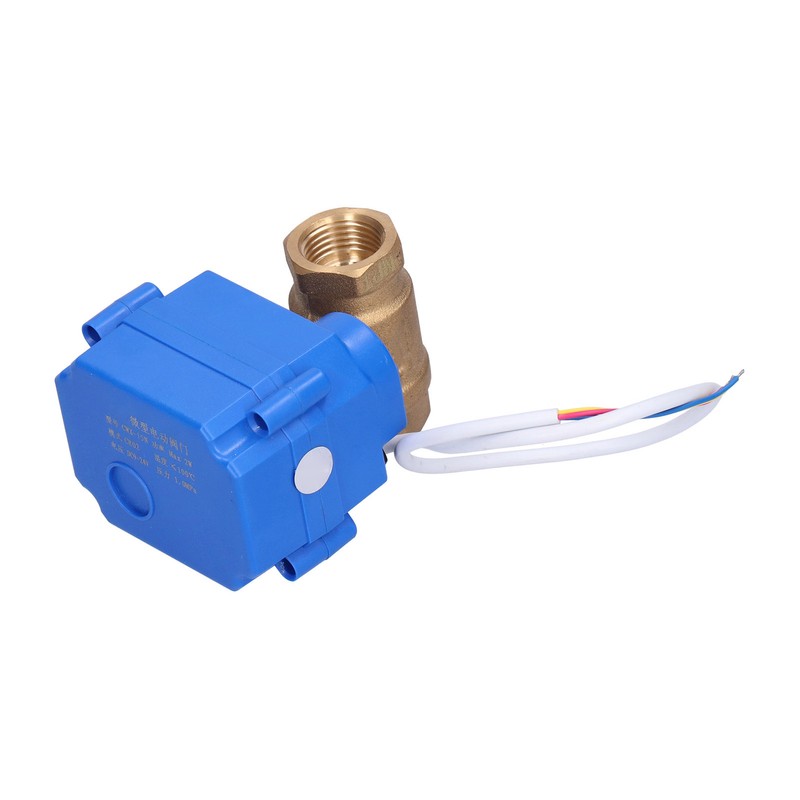 Motorized Ball Valve DN15 Brass Mini Electric Hydraulic Pipe Fittings