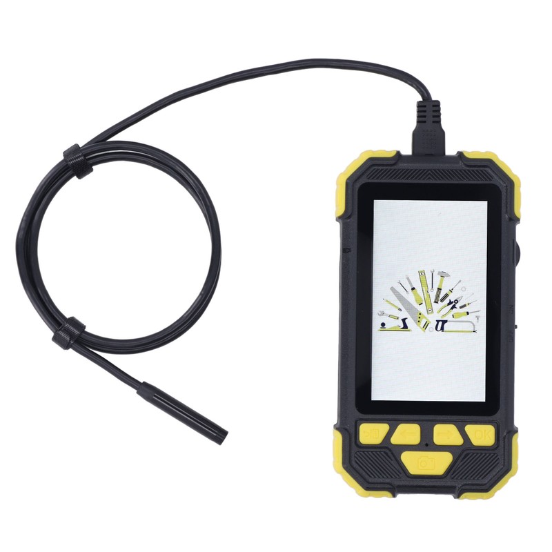 Screen Endoscope 4.3in Inspection Camera 8mm Lens HD Digital Portable