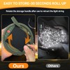 40FT Solar Camping String Lights, Rechargeable String Lights with 8