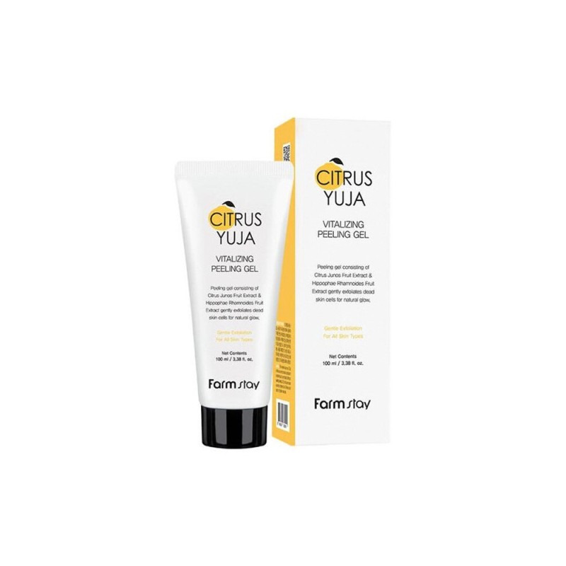 Farmstay Citrus Yuzu Vitalizing Peeling Gel 100ml / 팜스테이 시트러스