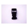 NIFCO TSR20 Plastic Buckle, Black, 0.8 inch (20 mm) Width, Adjusting Belt Length, etc, Black