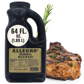 ALLEGRO - The Marinate Everything Marinades | Perfect Marinades for Meat & Veggies | Marinade for Grilling, Roasting & Cooking | Kosher & Gluten Free | 64 Oz (Pack of 1) - Original