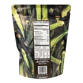 Trader Joe's Crispy Crunchy Okra 1.4oz (Pack of 2)
