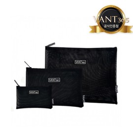 Bant365 Vant365 mesh/mesh pouch 3-piece set/cosmetic pouch / 반트365 망사/메쉬 파우치 3종세트 /화장품 파우치