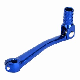 EIMSOAH CNC Aluminum Foldable Gear Shifter Shift Lever for Motorbike Dirt Pit Monkey Bike ATV Quad Accessories Parts Blue
