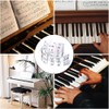 Piano Key Stickers for Beginners Kids 61/88 Full-Size Keys Piano