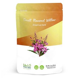 Small Flowered Willow Herb Tea 56 grams - Epilobium Parviflorum Dried Herb - Resealable Bag - 56 grams - Premium Quality (Small Flowered Willow Herb)