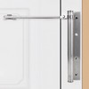 Automatic Door Closer for Entrance Doors (Door Check M13116) Silver 2ea