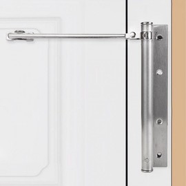 Automatic Door Closer for Entrance Doors (Door Check M13116) Silver 2ea