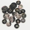 Leekayer Genuine Black Mother of Pearl Buttons Shell for Blazer