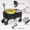 Kaskawise Wagon Cargo Net for Collapsible Foldable Wagon, Beach Cart,
