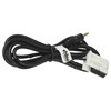 vhbw Aux Audio Adapter Cable Car Radio (120 cm) Compatible