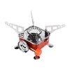 Folding Stove Burner Mini Size Quick Ignition Freely Adjust Foldable