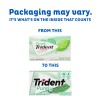 Trident Purely Spearmint Sugar Free Gum 12 Packs 14 Pieces