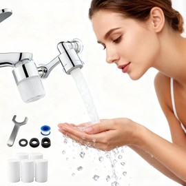 Extensor de Filtro de Grifo, Filtro de Agua para Grifo con 5