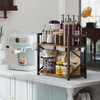 RUILALIFE Coffee-Bar-Station-Organizer Shelf for Countertop, 2 Tiers Kitchen Counter Shelf