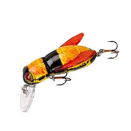 Rebel Lures Bumble Bug Topwater/Crankbait Fishing Lure, 1 1/2 Inch, 7/64 Ounce, Bumble Bee