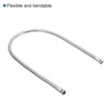 PATIKIL 23.6" Microphone Gooseneck, M10/M8 Fine Thread Metal Universal Hose