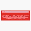 NASA Critical Space Object Item Label Sticker Bumper Sticker Vinyl