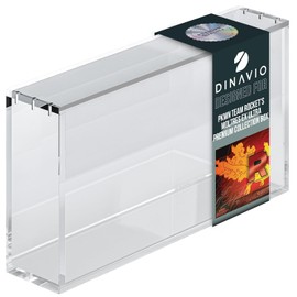 Dinavio Crafthouse Acrylic Display Case for Team Rocket's Moltres ex Ultra-Premium Collection UPC with Magnetic Lid 8 + 5mm Acrylic with 5x3mm Magnets - Compatible with Moltres UPC (Moltres UPC Case)