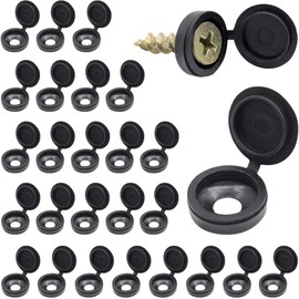 120 Piezas Tapones De Plastico para Tornillos, Remaches Matricula Coche Moto, Porta Soporte Matricula, Kit Placa Matricula, Tapones De Agujero Tipo Empotrado para Coche, Casa Decoración De Muebles