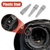 X AUTOHAUX 7 Inch Round Headlight Mounting Retaining Bracket Ring