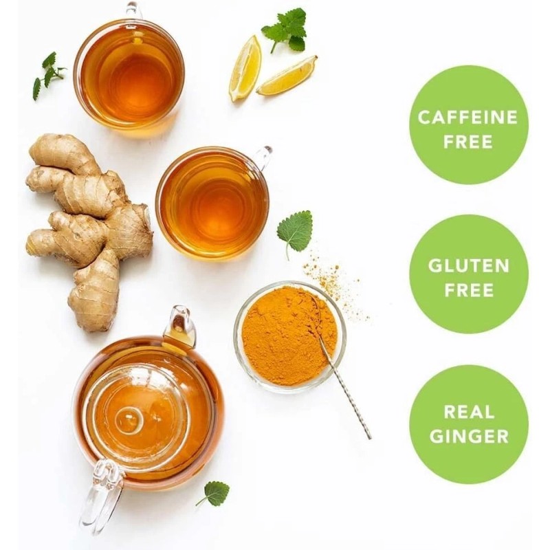 Prince of Peace Instant Turmeric Ginger Honey Crystals Tea (Pack