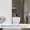 DERZGAO Window Privacy Film with Installation Tools, Static Cling, Anti