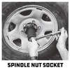 Powerbuilt Spindle Nut Socket, 4 Lug, 2-3/4-inch Outer, Ford, Easy