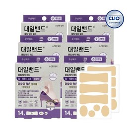 Daeil 크리오 대일밴드 물집방지패드 14매 x6개 Creeo Large Band Water Blister Prevention Pad 14 Sheets x 6 Packs
