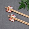 Chopsticks Rest Stylish Kutani Ware Pair Chopsticks Rest Set, Plum
