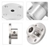 TA-VIGOR Rigid Flange Coupling 8mm Inner Dia, M4 Motor Guide