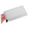 Gatuida Stainless Steel Air Vent Cover Durable Louvered Extractor Fan