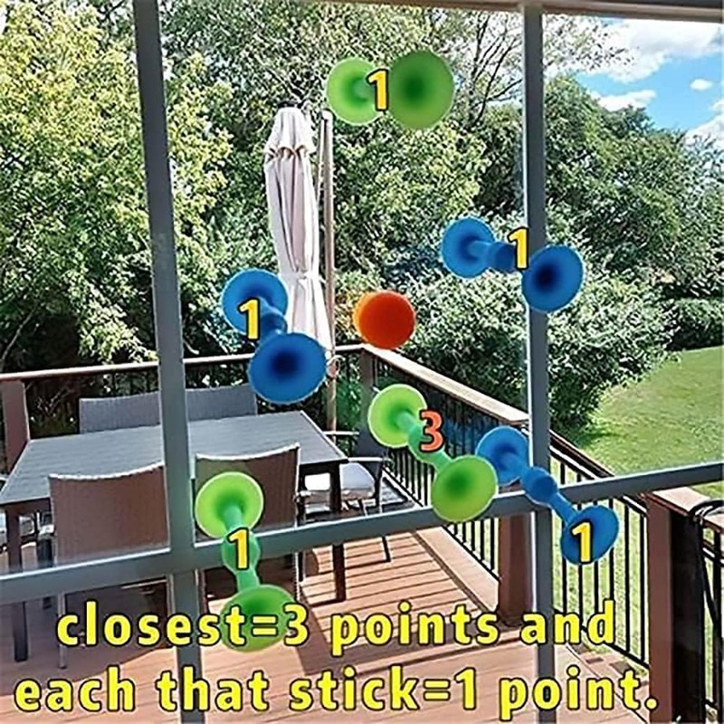 Pop Party Darts Games Sucker Toys - Fun Target Marker