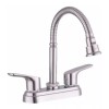 CNX Mezcladora Para Lavabo Cuello Flexible Cromada Meer