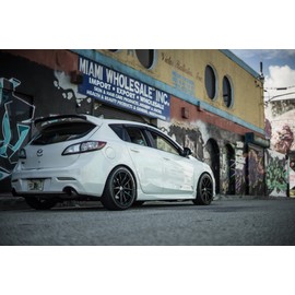 Konig OVERSTEER Gloss Black Wheel with Painted and tpms (16 x 7.5 inches /5 x 114 mm, 45 mm Offset)