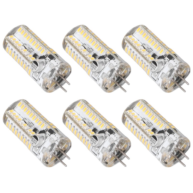 6 Pcs G4 LED Bulbs Bi Pin Base Light Bulbs