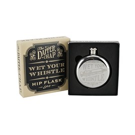 The Dapper Chap 'Wet Your Whistle' 5oz Hip Flask