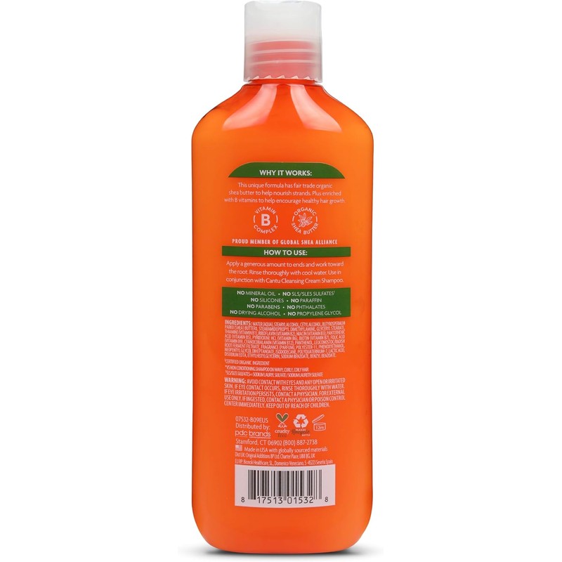 CANTU - Crema acondicionadora hidratante con manteca de karité para