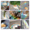 39 Pieces Prism Window Stickers - Suncatcher Stickers for Windows,