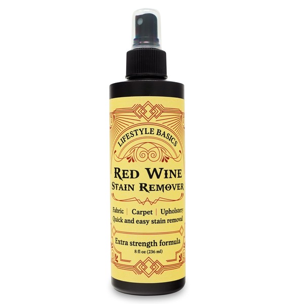 Red Wine Stain Remover Spray Cleaner 8oz | For Clothes,