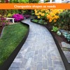 NexiPro Steel Landscape Edging 40" Lx6 H, 6pcs Metal Landscape