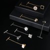 THUNARAZ 8 Pcs Tie Tacks for Men Tie Pins for