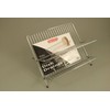 APOLLO Chr Dish Drainer Folding Small, Multi-Colour, 2x36x36